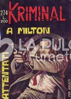 KRIMINAL #   274: ATTENTI A MILTON