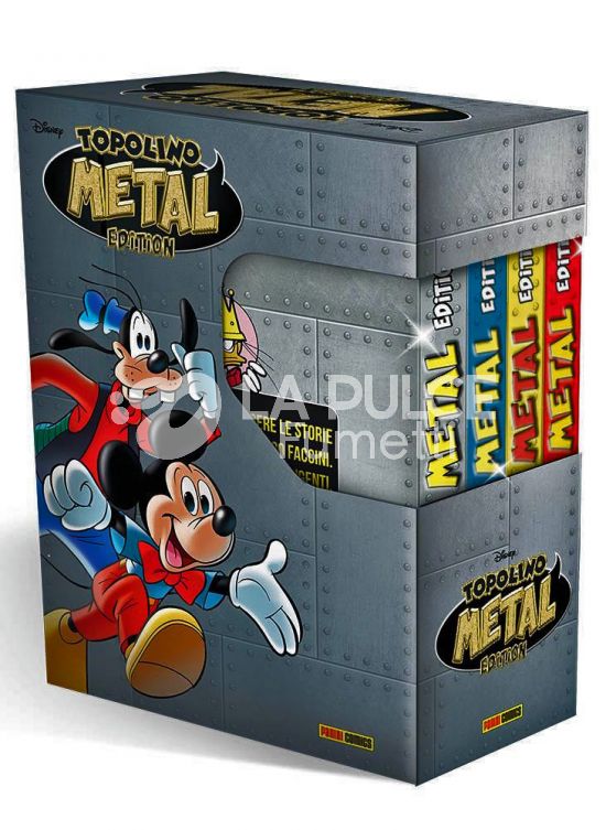 SPECIALE DISNEY GRANDI AUTORI #    91 - TOPOLINO METAL EDITION COFANETTO COMPLETO