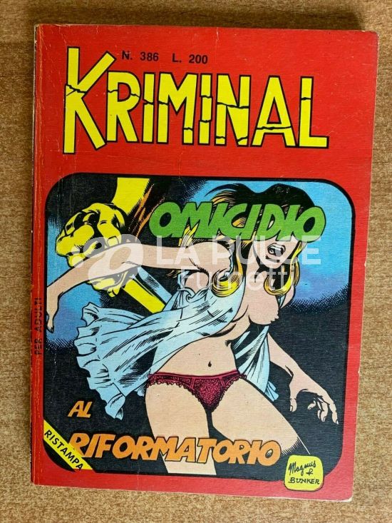 KRIMINAL #   386: OMICIDIO AL RIFORMATORIO RISTAMPA