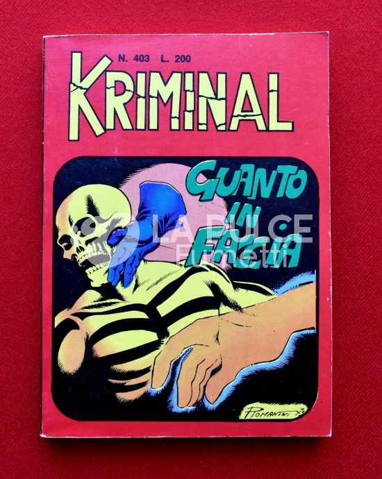 KRIMINAL #   403: GUANTO IN FACCIA