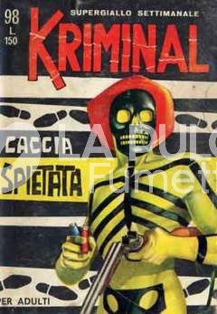 KRIMINAL #    98: CACCIA SPIETATA