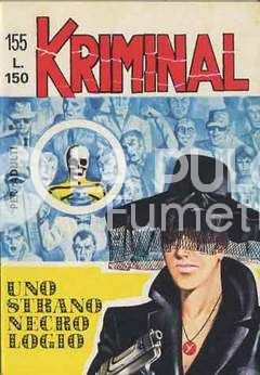 KRIMINAL #   155: UNO STRANO NECROLOGIO