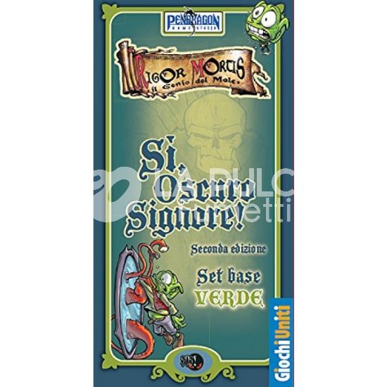 SI, OSCURO SIGNORE! SECONDA EDIZIONE SET BASE SCATOLA VERDE