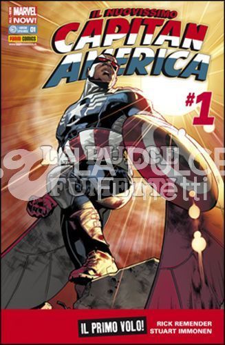 CAPITAN AMERICA  61/66  - IL NUOVISSIMO CAPITAN AMERICA 1/6 + COFANETTO NUOVI - ALL-NEW MARVEL NOW!