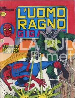 UOMO RAGNO GIGANTE #    31: LA NOTTE DI PROWLER!