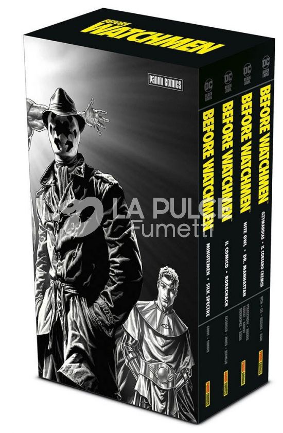 DC BLACK LABEL LIBRARY - BEFORE WATCHMEN COFANETTO COMPLETO