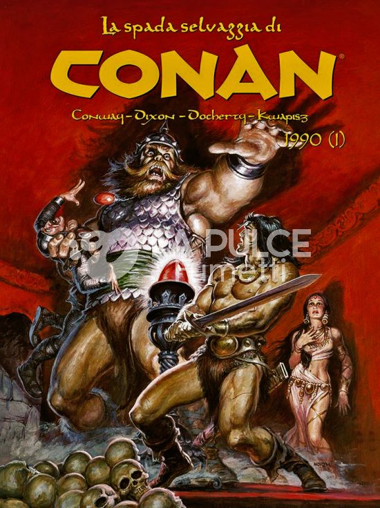 LA SPADA SELVAGGIA DI CONAN CARTONATO #    29 - 1990 PARTE 1