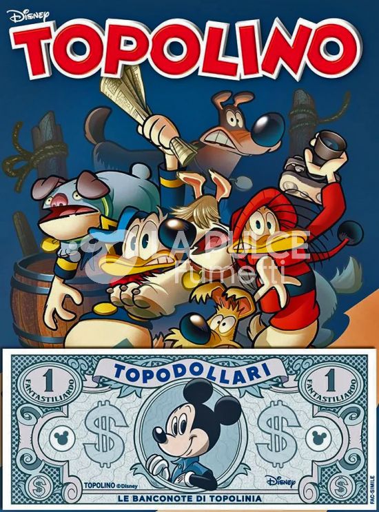 TOPOLINO LIBRETTO #  3456 - TOPODOLLARI USCITA 5 (DI 10) - TOPOLINO