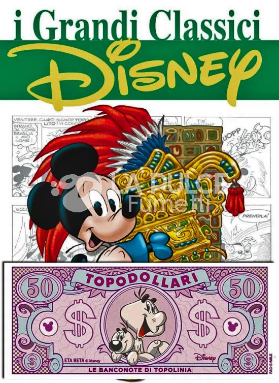 I GRANDI CLASSICI DISNEY NUOVA SERIE #    74 - TOPODOLLARI USCITA 3 (DI 10) - ETA-BETA