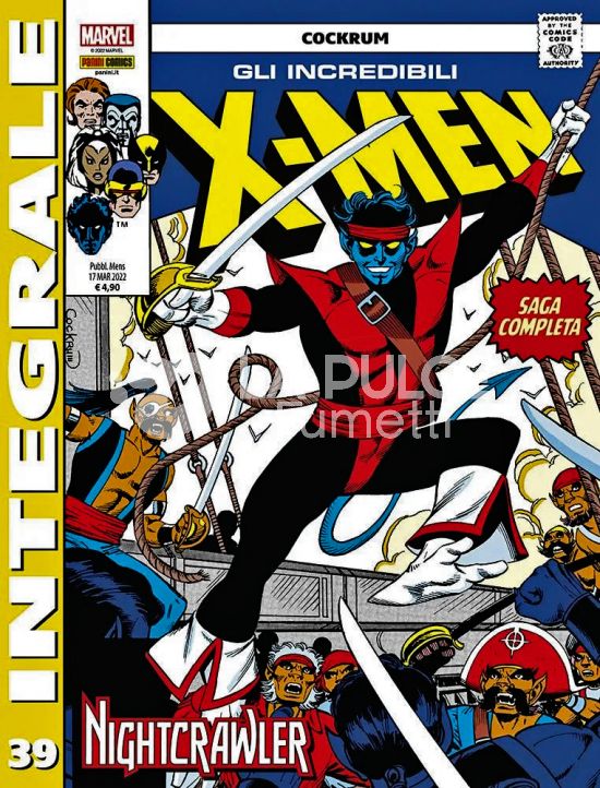 MARVEL INTEGRALE - X-MEN #    39