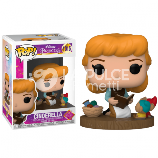 DISNEY PRINCESS: CINDERELLA - VINYL FIGURE #   1015 - POP FUNKO