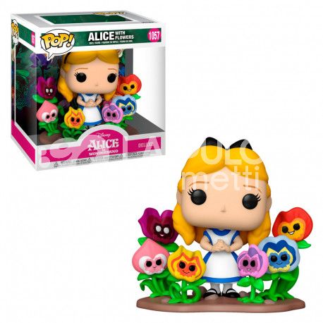 ALICE IN WONDERLAND: ALICE WITH FLAWERS DELUXE- VINYL FIGURE #  1057 - POP FUNKO