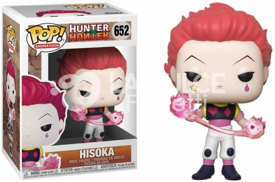 HUNTER X HUNTER- HISOKA FIGURE #  652 - POP FUNKO ANIMATION