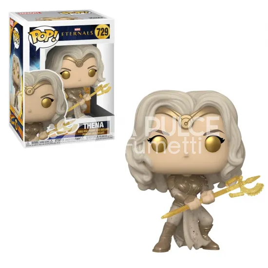 ETERNALS: THENA- VINYL FIGURE #  729- POP FUNKO