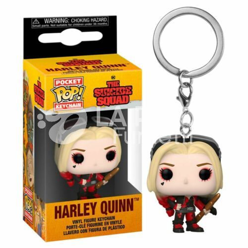 THE SUICIDE SQUAD: HARLEY QUINN - POP FUNKO POCKET KEYCHAN 4 CM