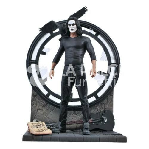 DIAMOND GALLERY - THE CROW  PVC DIORAMA 23 CM