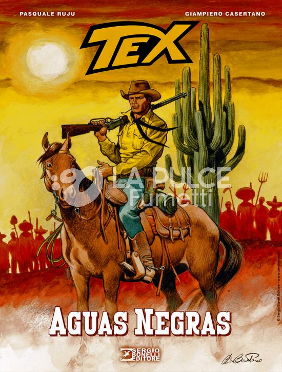 TEX STELLA D'ORO #    34 - TEX D'AUTORE ROMANZI A FUMETTI 14: AGUAS NEGRAS