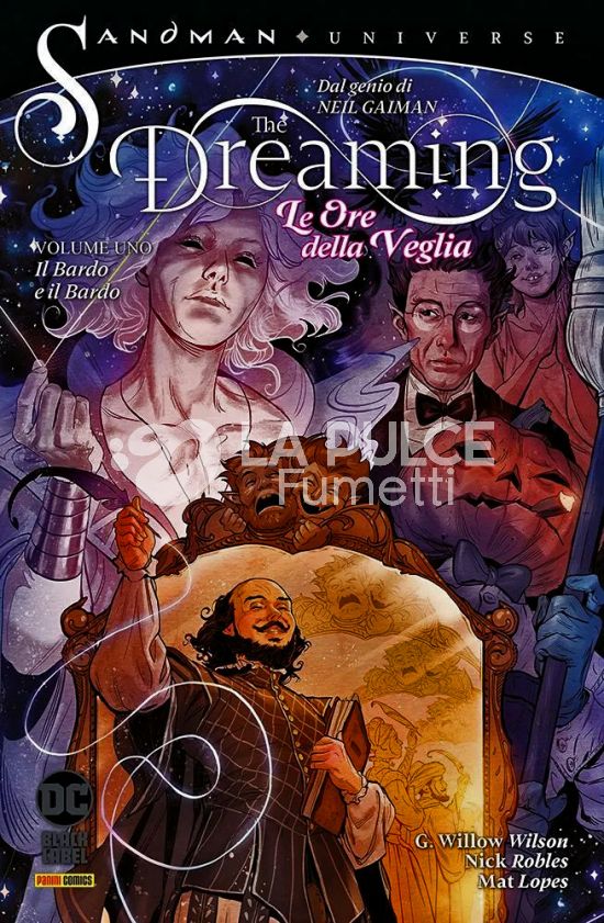 SANDMAN UNIVERSE COLLECTION BLACK LABEL - THE DREAMING - LE ORE DELLA VEGLIA #     1: IL BARDO E IL BARDO