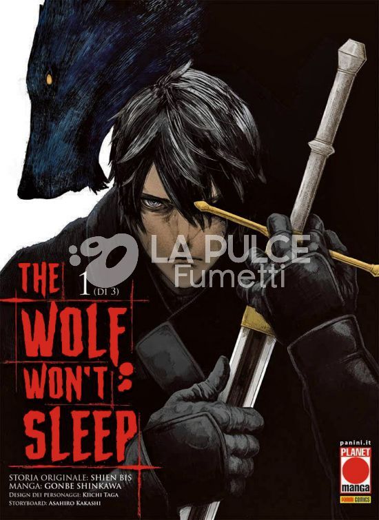 THE WOLF WON'T SLEEP 1/3 COMPLETA  NUOVI