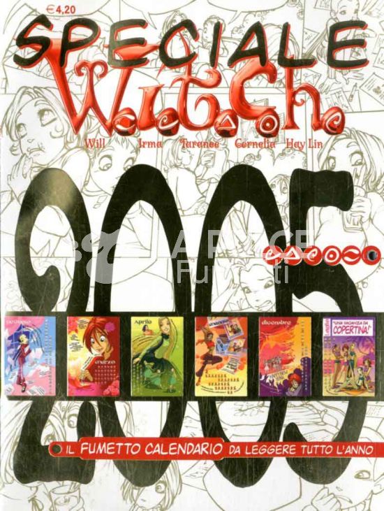 DISNEY FANTASY #    7 - WITCH SPECIALE: CALENDARIO 2005