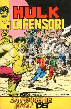 HULK E I DIFENSORI #    22: LA PROGENIE DEGLI DEI