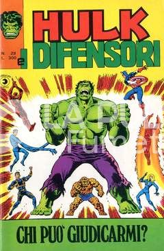 HULK E I DIFENSORI #    29: CHI PUO' GIUDICARMI?