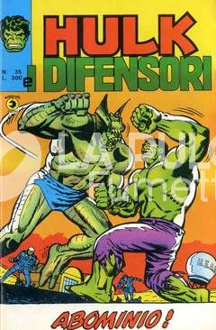 HULK E I DIFENSORI #    35: ABOMINIO!