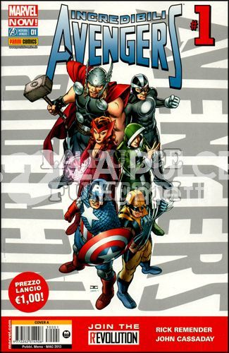 INCREDIBILI AVENGERS 1/24 NUOVI  MARVEL NOW + ALL MARVEL NOW