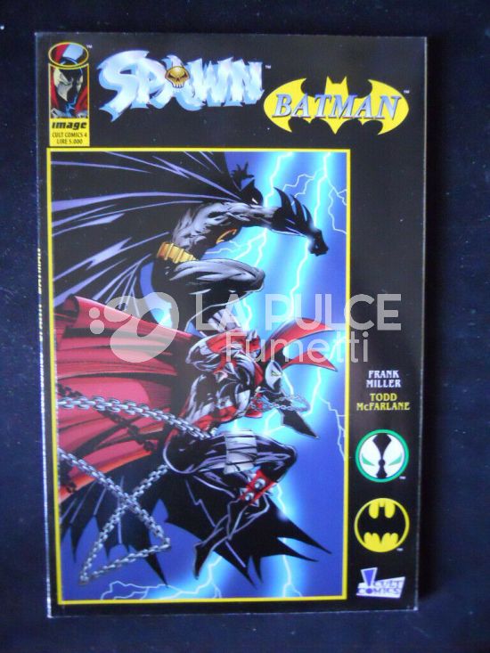 CULT COMICS #     4 BATMAN / SPAWN