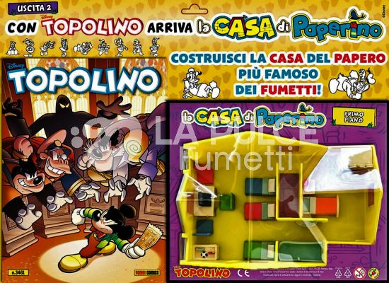 TOPOLINO LIBRETTO #  3461 + LA CASA DI PAPERINO 2A USCITA  (DI 6) - PRIMO PIANO