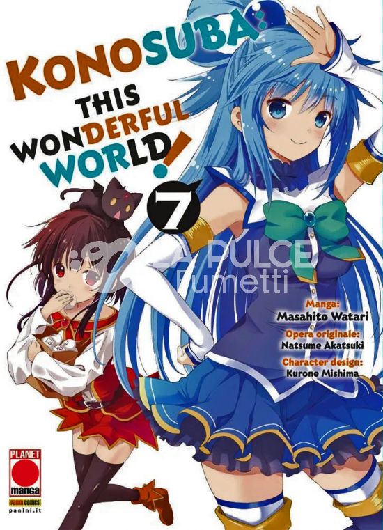 CAPOLAVORI MANGA #   149 - KONOSUBA! - THIS WONDERFUL WORLD 7