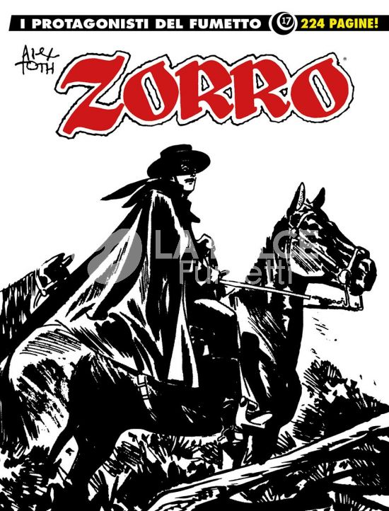 I GRANDI MAESTRI SPECIAL #    61 - I PROTAGONISTI DEL FUMETTO 17 - ZORRO DI ALEX TOTH