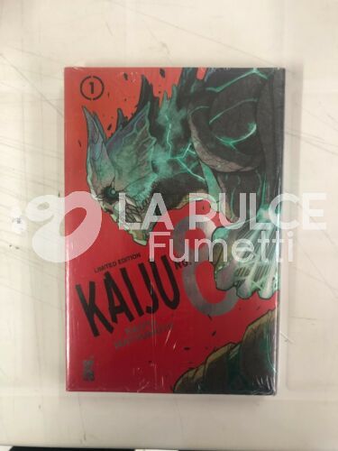 TARGET #   117 - KAIJU NO. 8 1 - LIMITED EDITION + SEGNALIBRO E POSTER