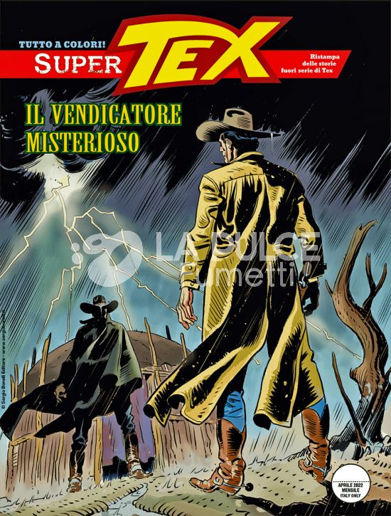 SUPER TEX #     6: IL VENDICATORE MISTERIOSO