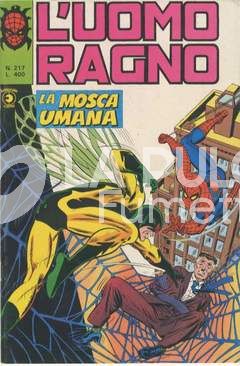 UOMO RAGNO #   217: LA MOSCA UMANA