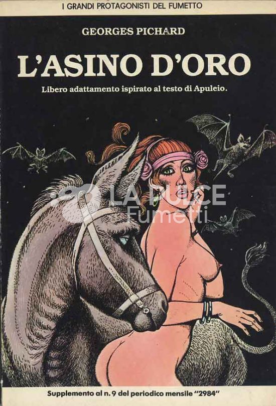 GRANDI PROTAGONISTI DEL FUMETTO : L'ASINO D'ORO