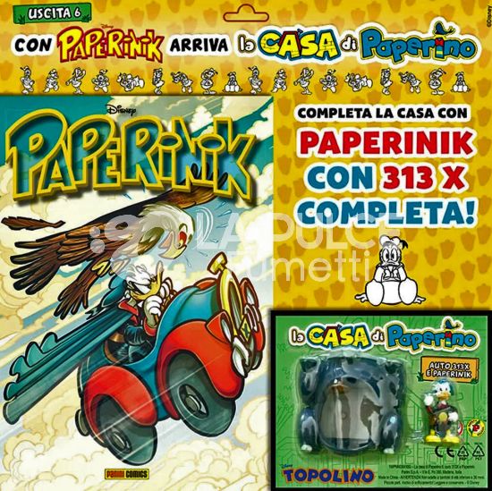 PAPERINIK APPGRADE #   115 - NUOVA SERIE 64 + LA CASA DI PAPERINO 6A USCITA  (DI 6) - PAPERINIK CON 313 X