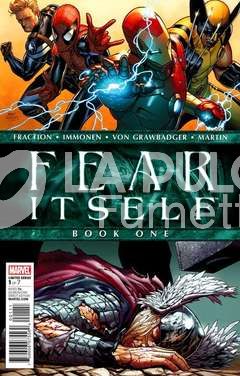 MARVEL MINISERIE  118/125- FEAR ITSELF 0 /7 COMPLETA NUOVI