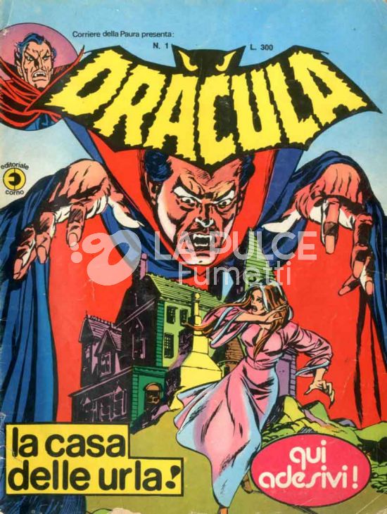 CORRIERE DELLA  PAURA PRESENTA DRACULA #     1