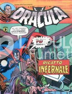 CORRIERE DELLA  PAURA PRESENTA DRACULA #    15