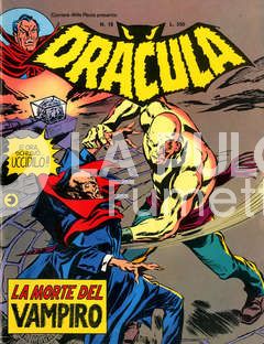 CORRIERE DELLA  PAURA PRESENTA DRACULA #    18