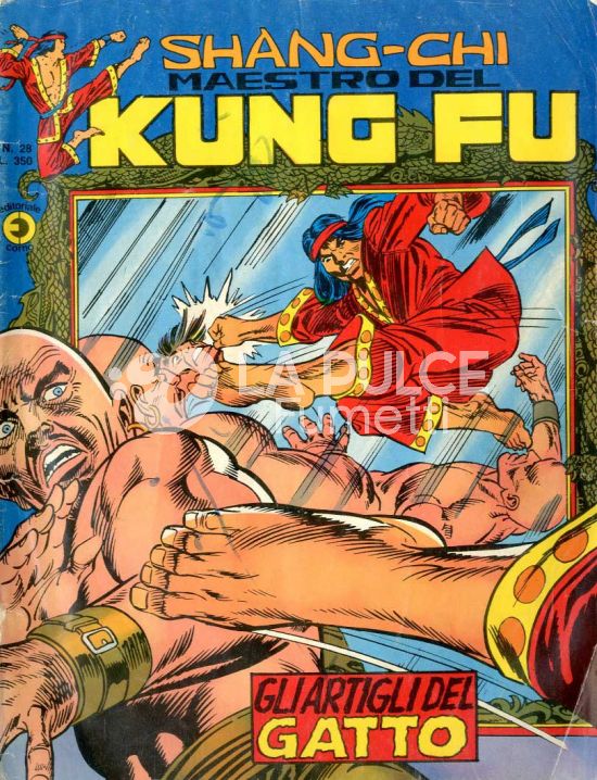 SHANG-CHI MAESTRO DEL KUNG FU #    28: GLI ARTIGLI DEL GATTO