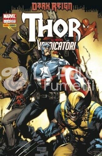 THOR E I NUOVI VENDICATORI DAL 127/136 ( DARK REIGN COMPLETA )