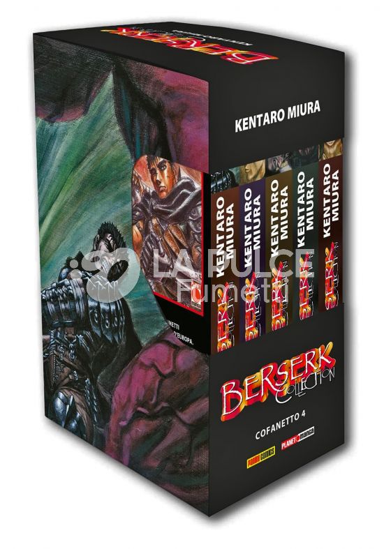 BERSERK COLLECTION SERIE NERA - COFANETTO PIENO #     4 - VOLUMI 16-17-18-19-20