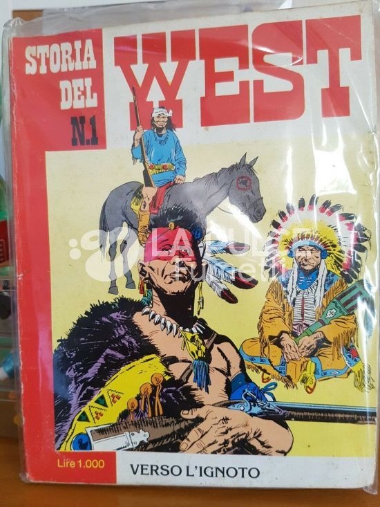 STORIA DEL WEST #     1: VERSO L'IGNOTO