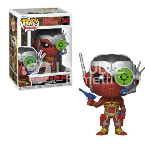 IRON MAIDEN :SOMEWHERE IN TIME EDDIE VINYL FIGURE #   248 - POP ROCKS FUNKO
