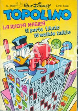 TOPOLINO LIBRETTO #  1669