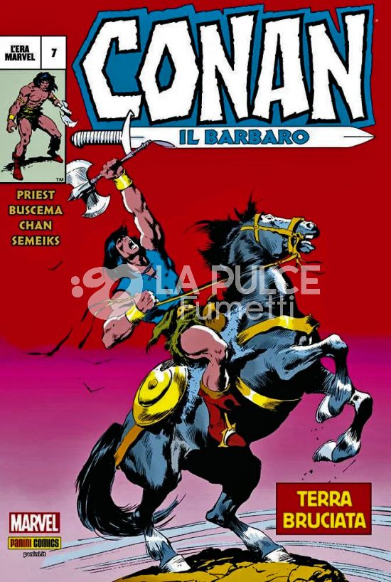 MARVEL OMNIBUS - CONAN IL BARBARO - L'ERA MARVEL #     7: TERRA BRUCIATA