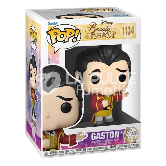 BEAUTY AND THE BEAST: GASTON 30 YEARS - VINYL FIGURE # 1134 - POP FUNKO