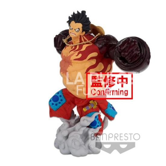 ONE PIECE WFC 3 SUPER MASTER STARS PIECE- THE MONKEY D.LUFFY GEAR 4 THE ORIGINAL B